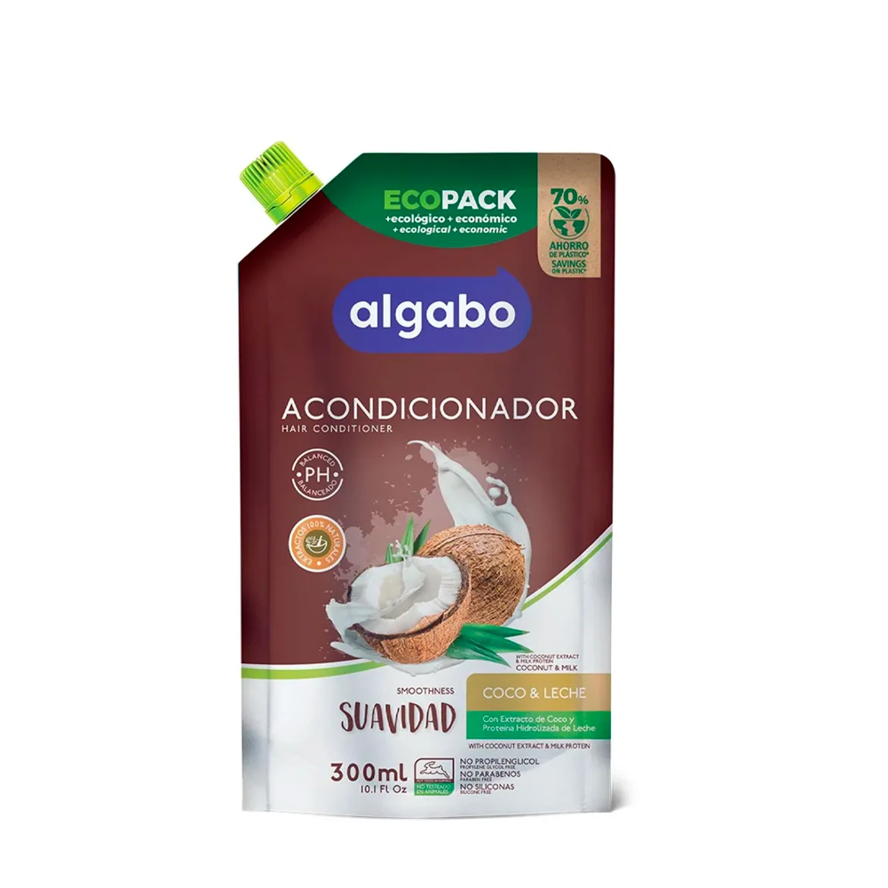 Acondicionador x 300 pack economico Coco Leche AG179