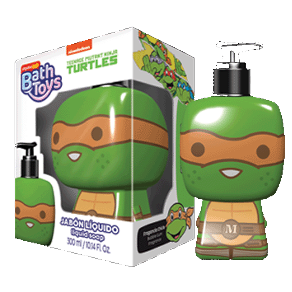 TURTLES Jabon Liquido- Bath Toy 300 ml SURTIDO   AG358