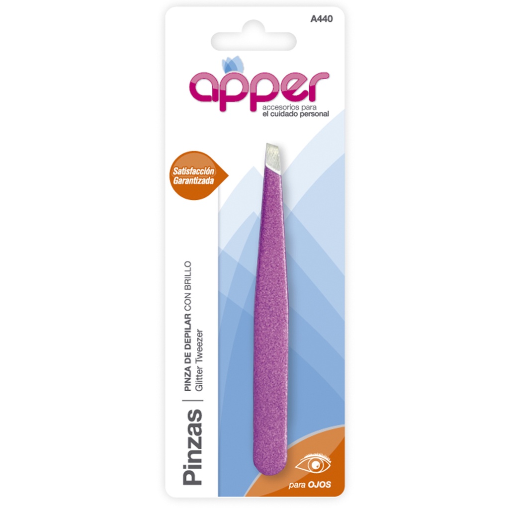 Pinza de depilar con brillo A440