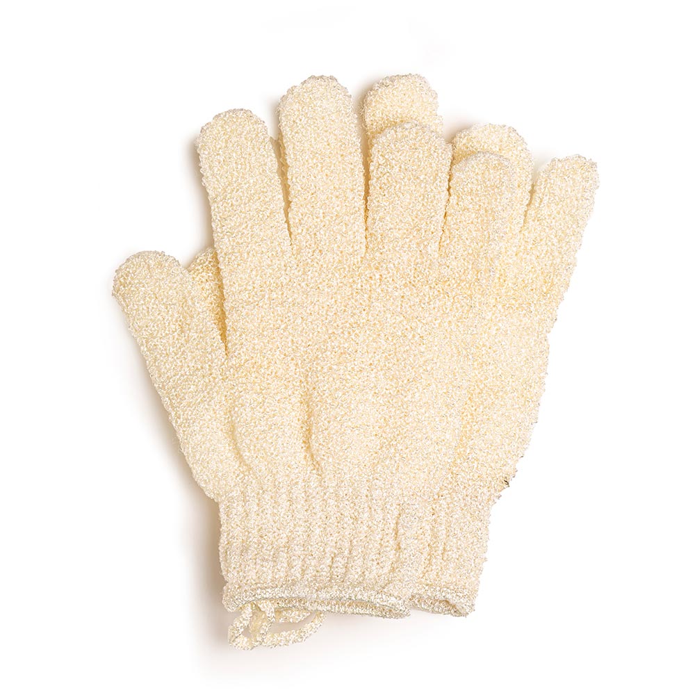 Guantes exfoliantes p. cuerpo (marfil)  BA2198