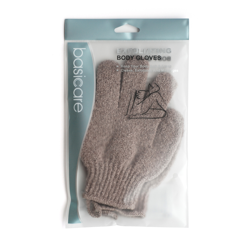 Guantes exfoliantes p. cuerpo (beige)  BA2199