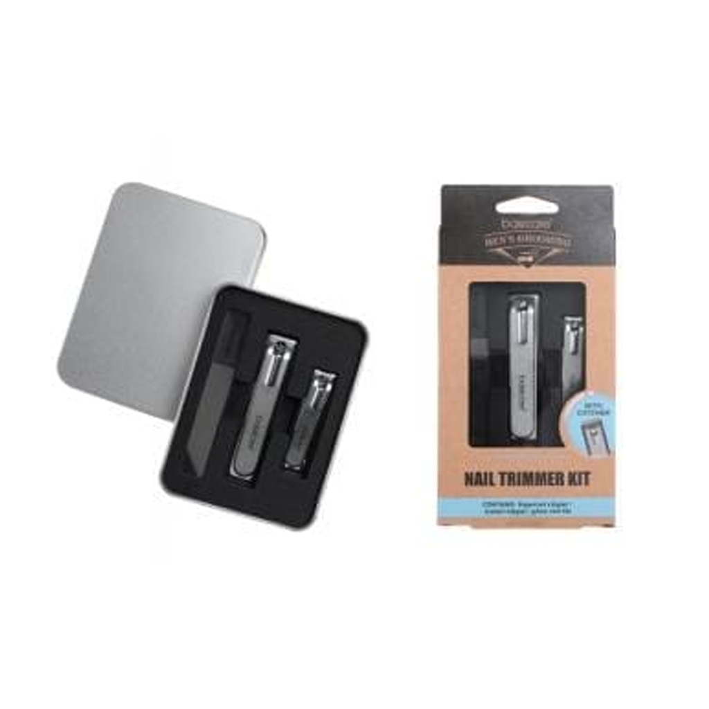 Kit de manicura - Hombre (Alicate manos + Alicate pies + Lima de uñas) BA4048