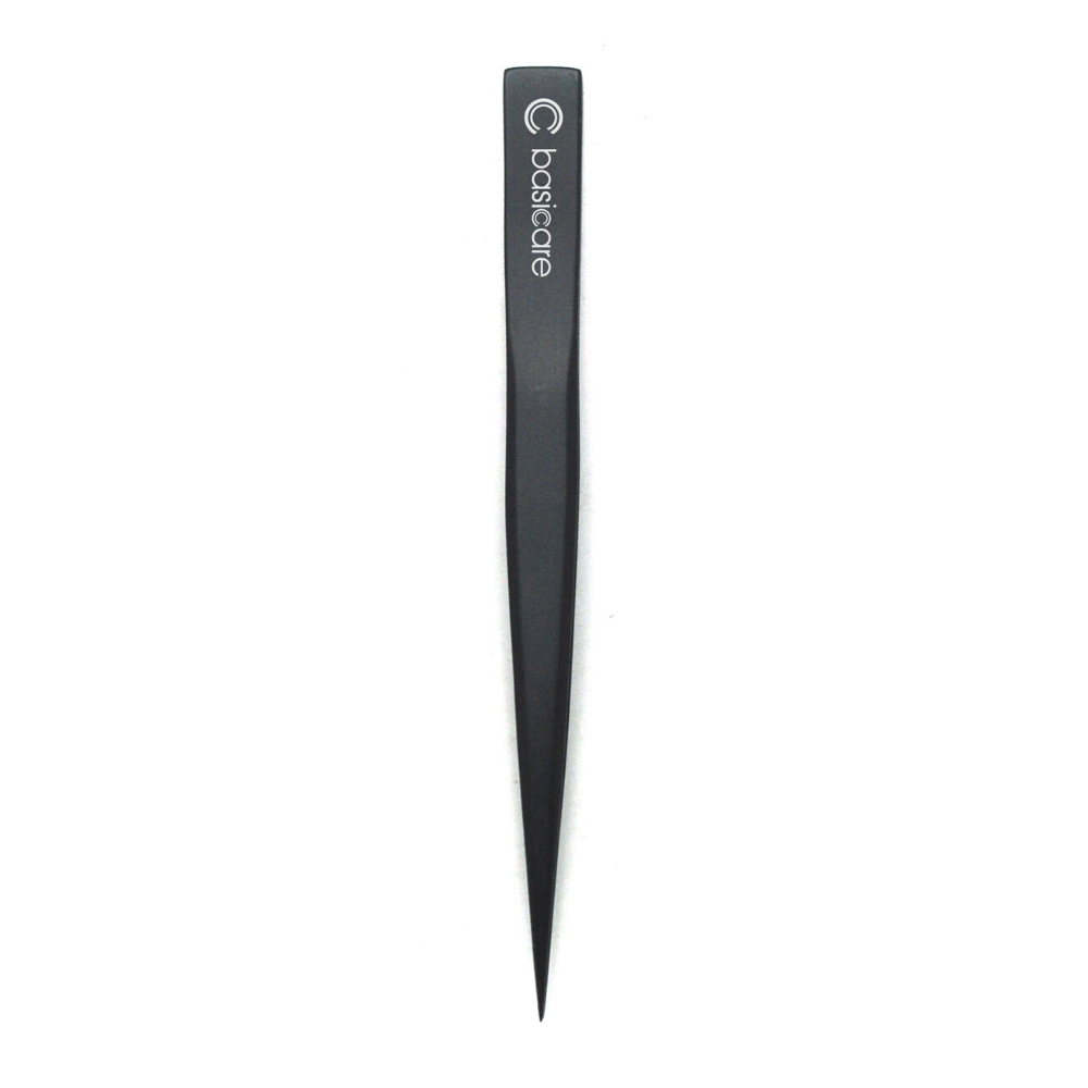 Pinza Negro Mate 8,5cm. - Punta Fina  BA1002