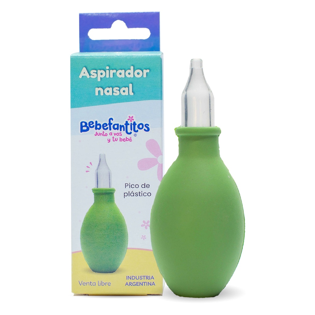 Aspirador nasal con pico de plástico (*)  AT280002