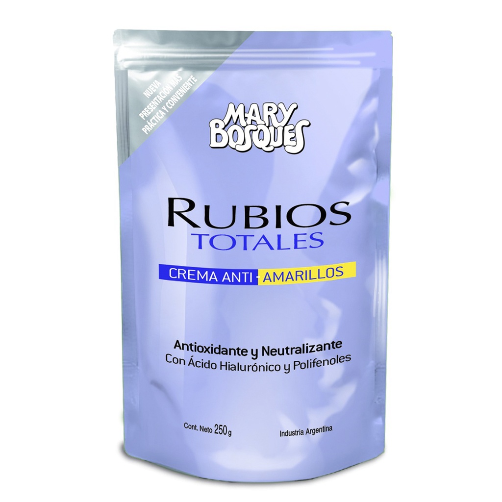 Crema Antiamarillos Rubios Totales Doypack x250gr. MB MB20