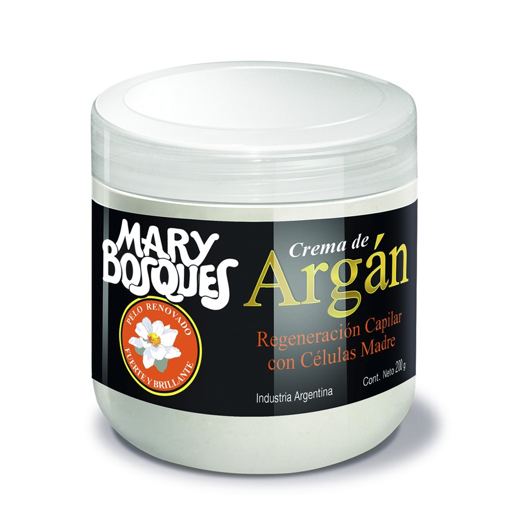 Crema de Argan regen. capilar pote x200gr. MB MB25