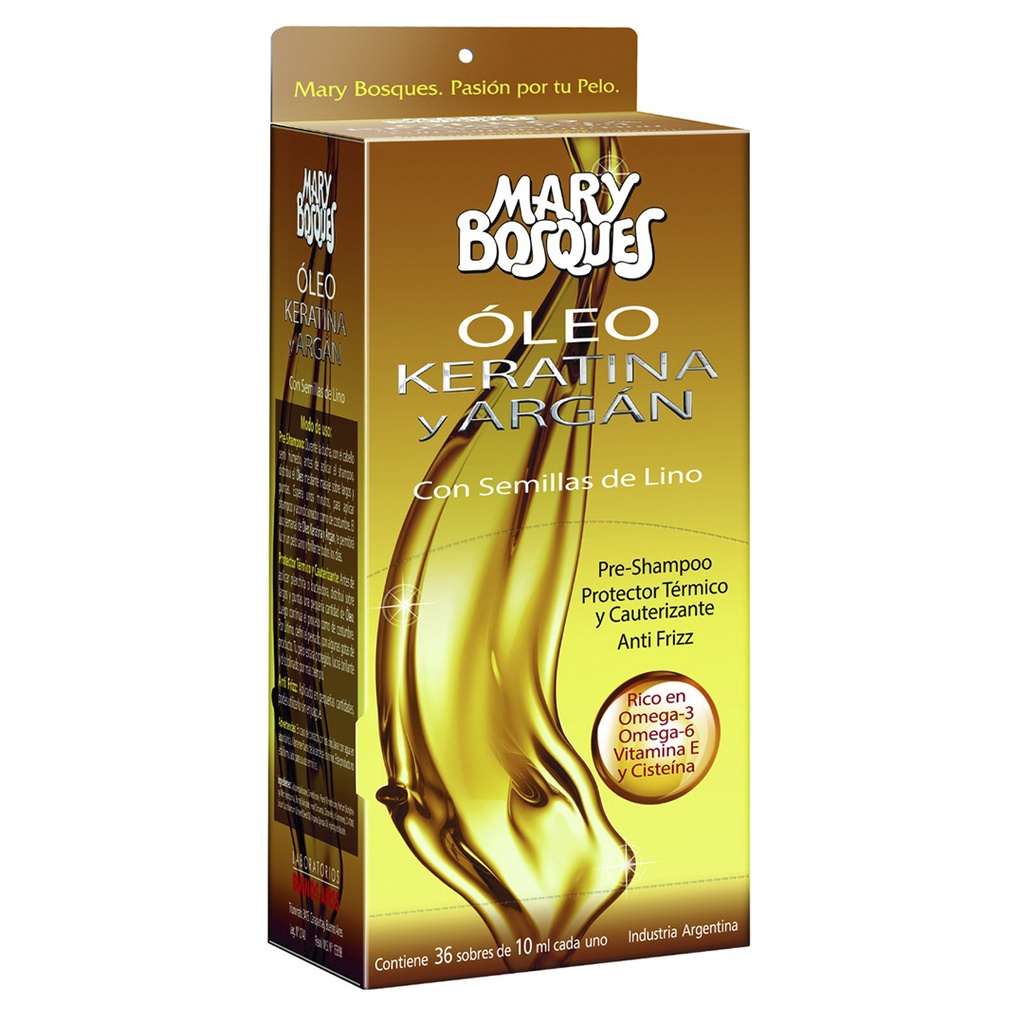 Oleo Keratina y Argan Sachetera x 36 MB MB39