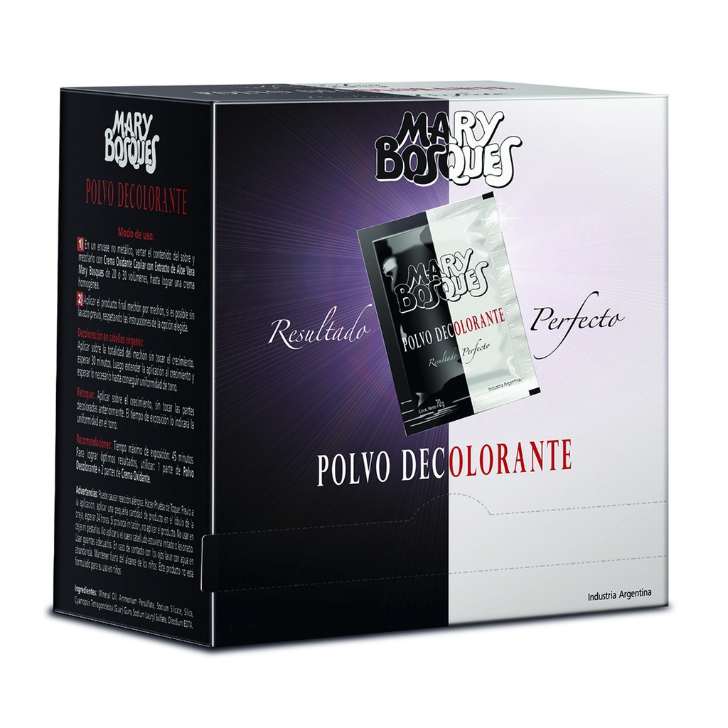 Polvo Decolorante 30gr. x 12u. MB MB48