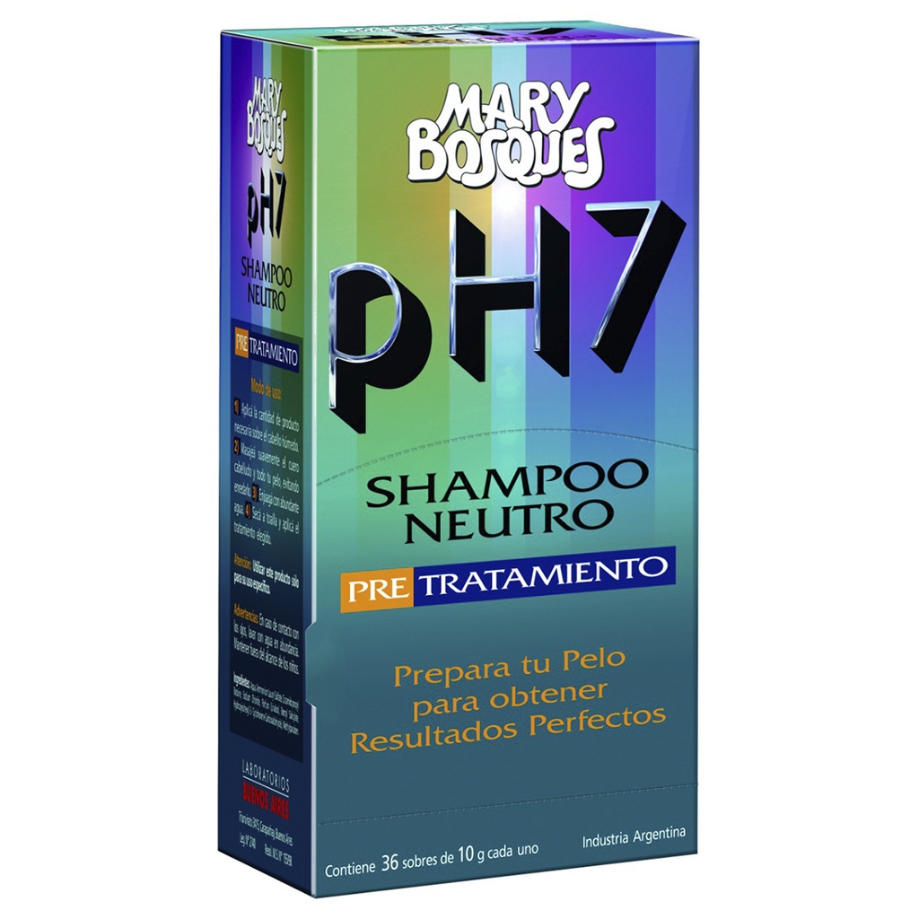 Shampoo Neutro PH7 Sachetera x36u. MB MB50