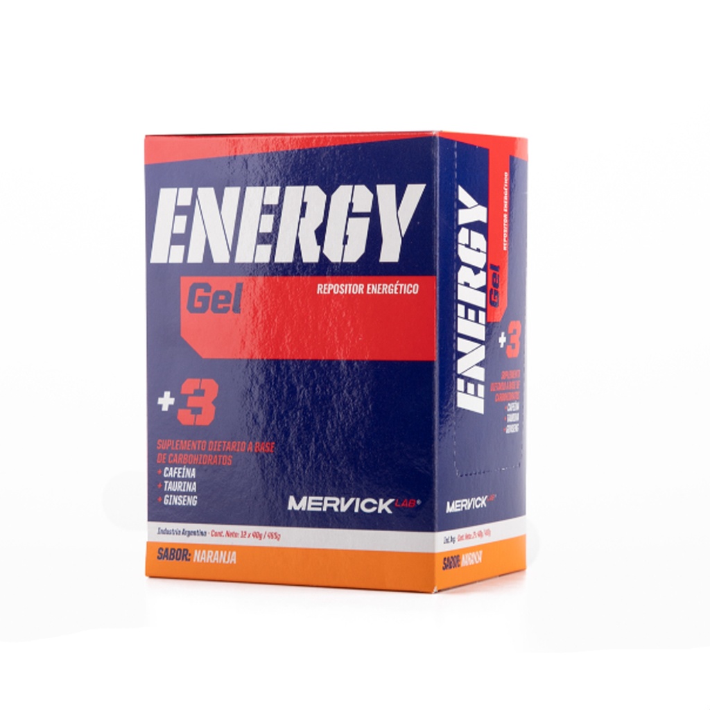 ENERGY NARANJA  CON CAFEINA sin TACC MER135