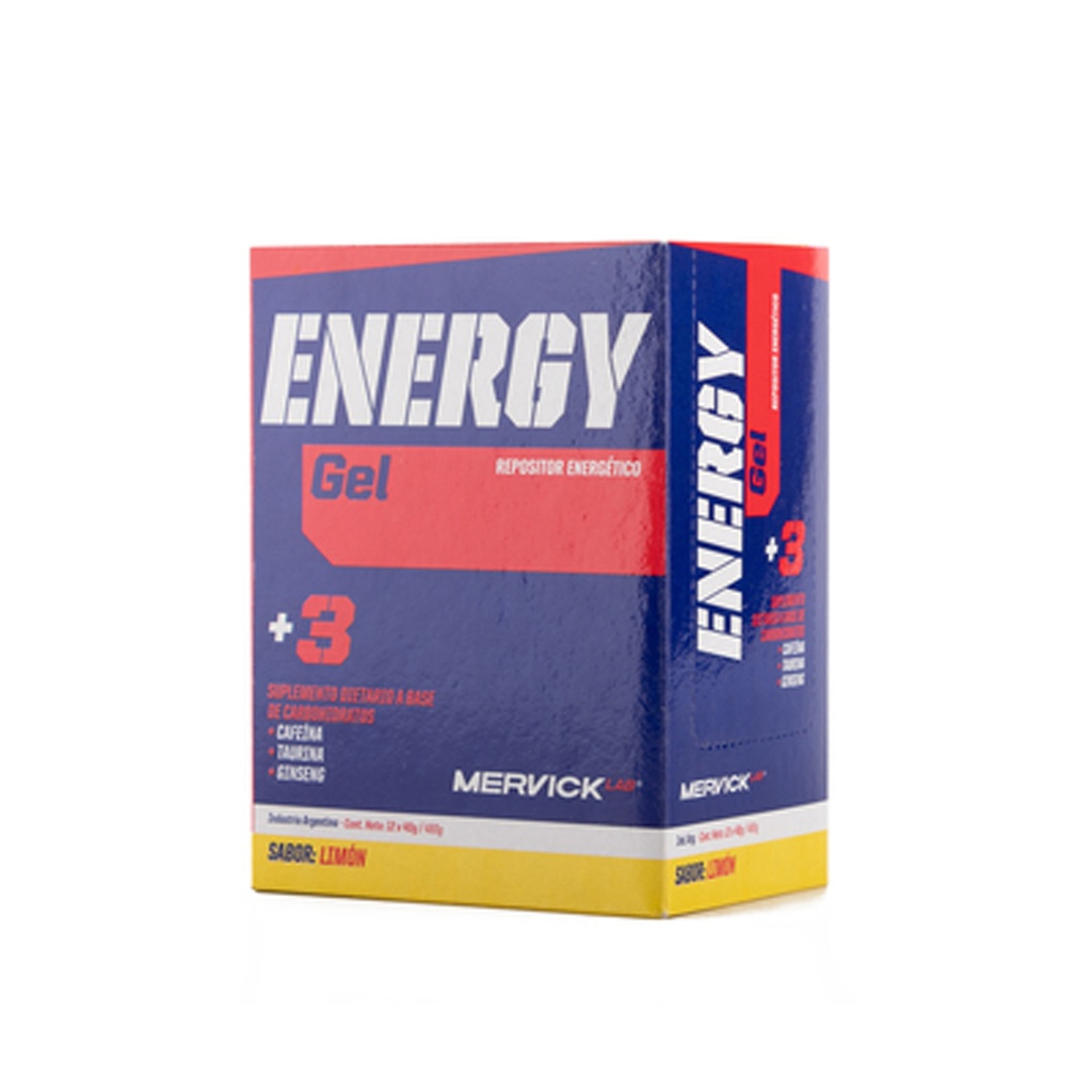 ENERGY LIMON  CON CAFEINA sin TACC MER136