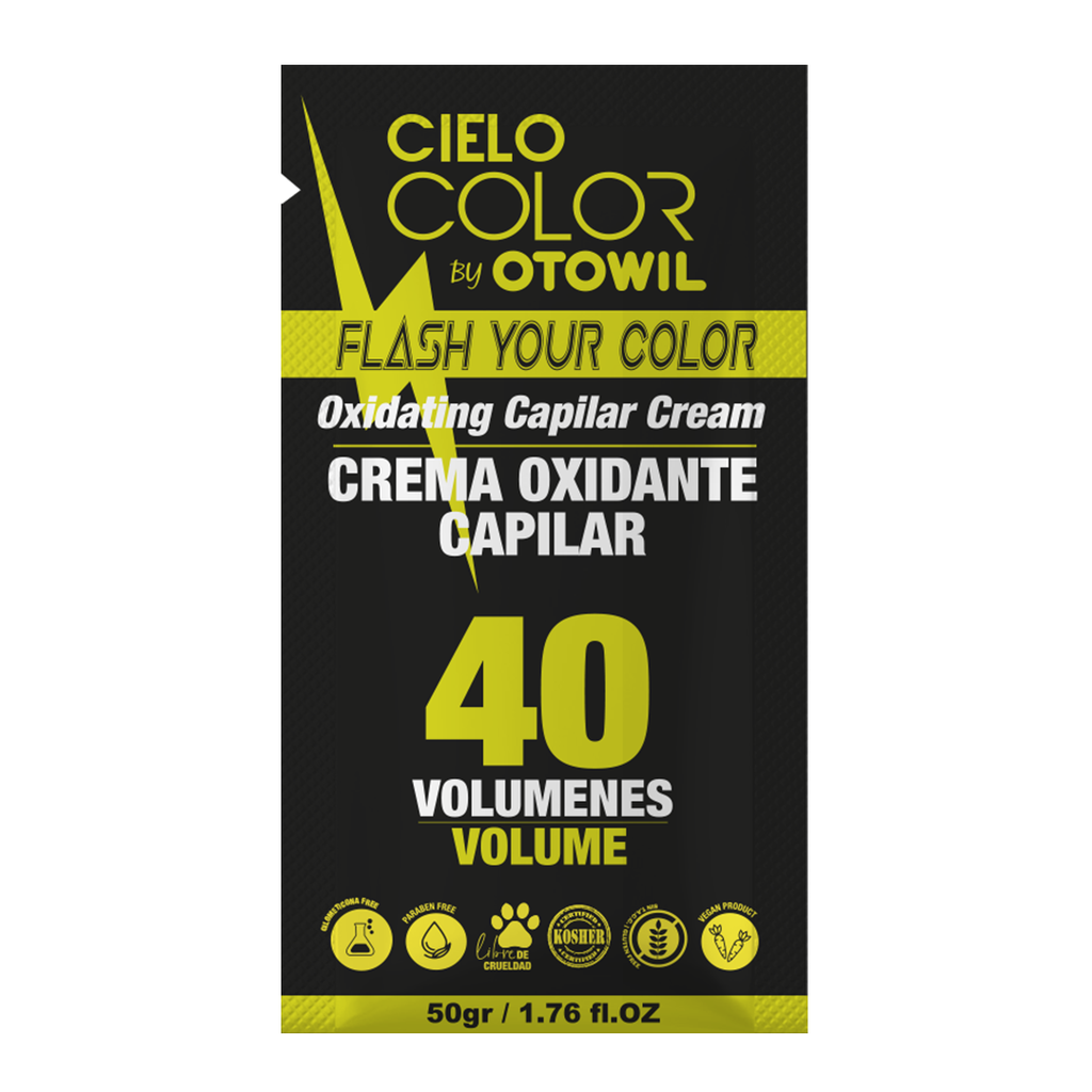 Crema Oxidante Hierbas - 40Vol | Sobre x 50 grs. Caja x12u. OC164