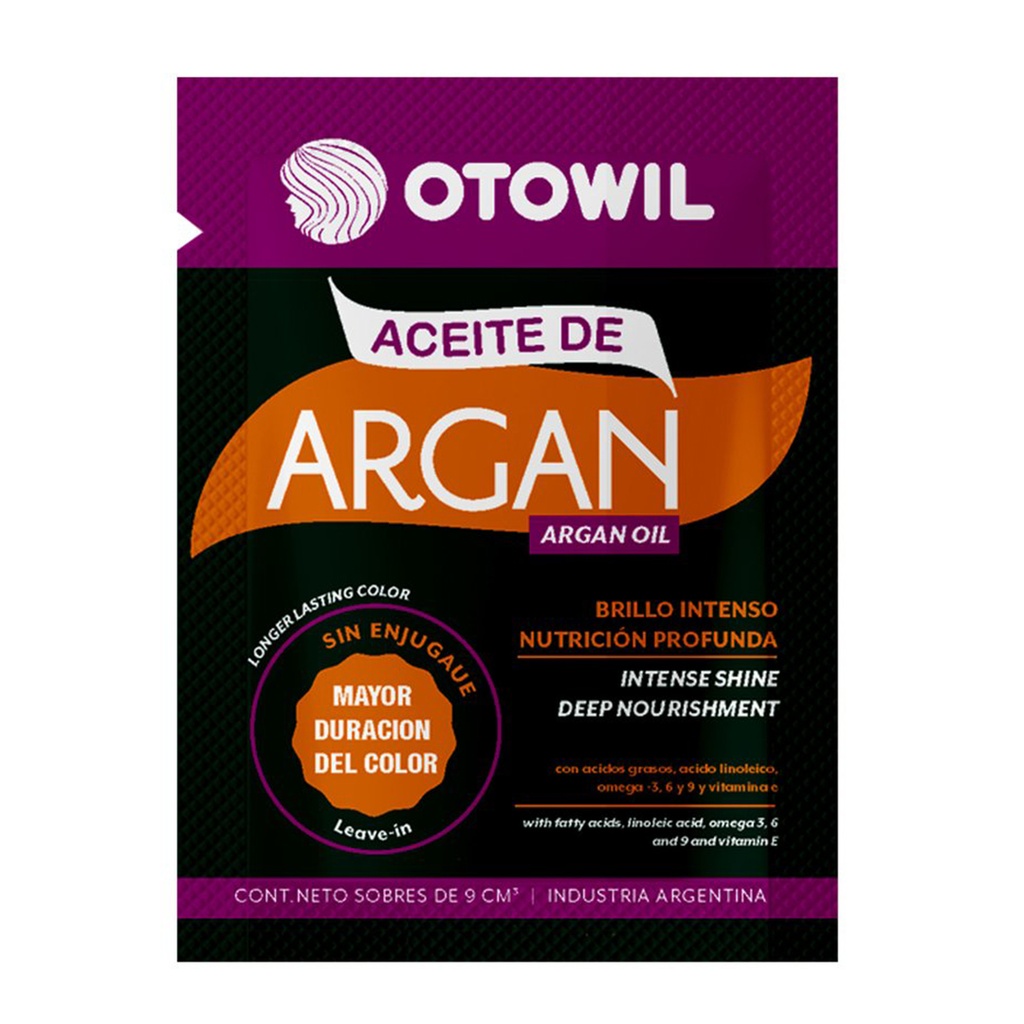 Aceite de Argan | Sobre x10cm³ | Caja x48u. OC17