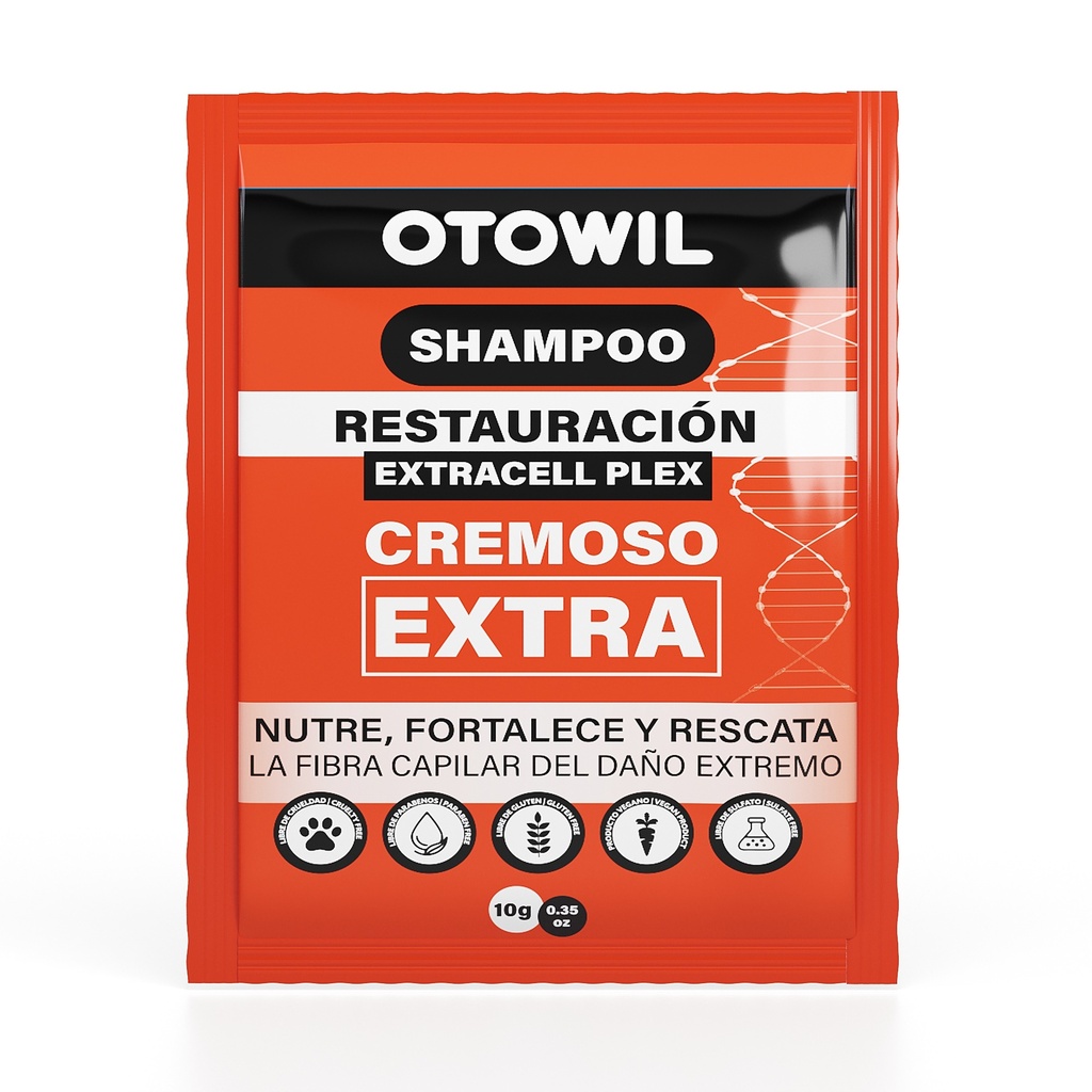 GENERICO RestauradorShampoo Extra Cremoso | Sobre x 10 grs. Caja x24u. OC237