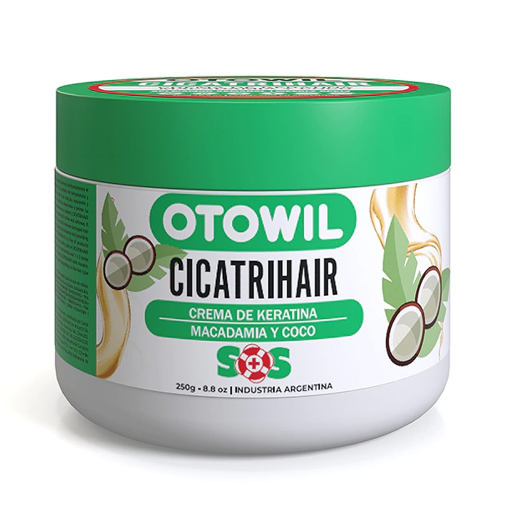 Cicatrihair - Keratina y Macadamia | Pote x 250 grs. OC181