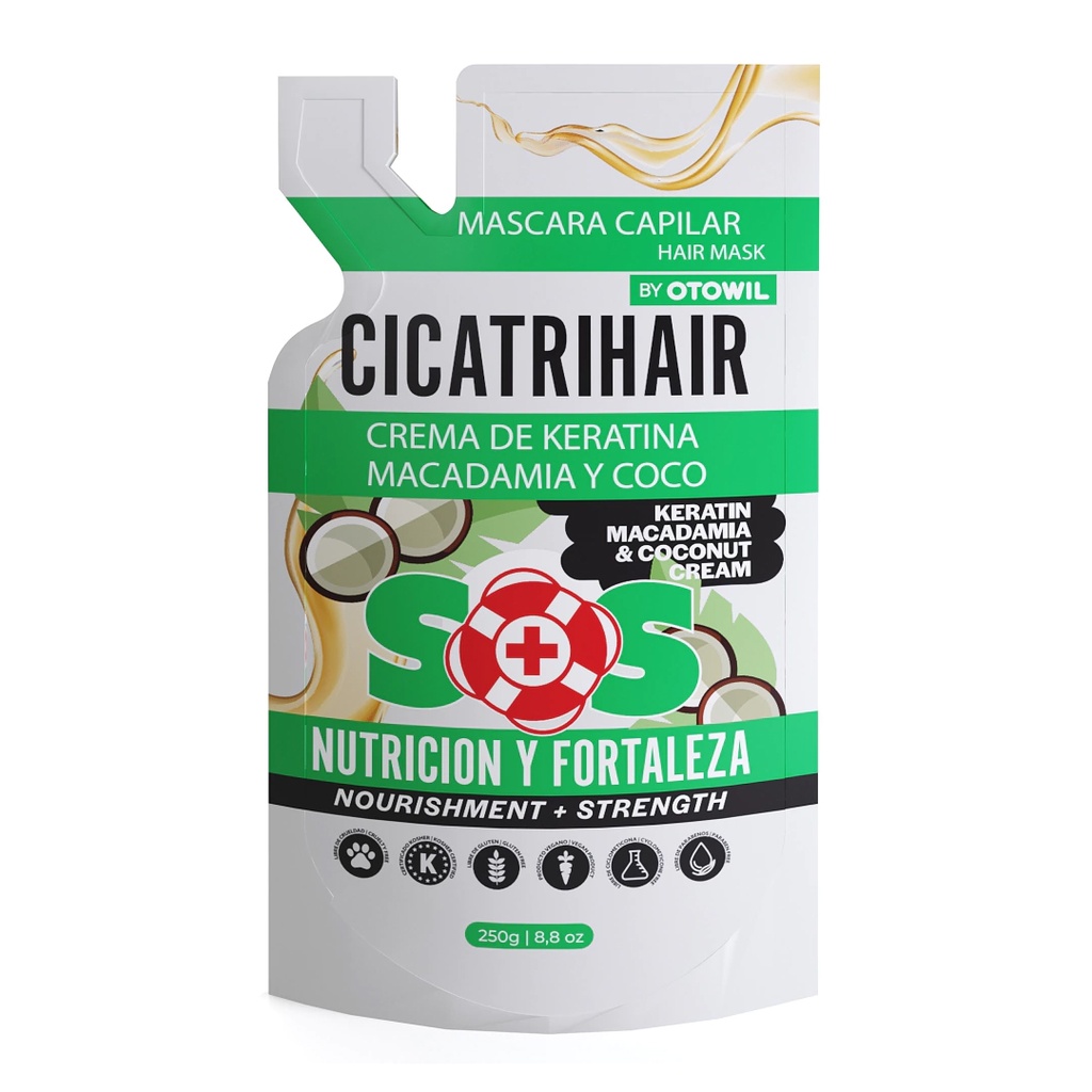 Cicatrihair - Keratina y Macadamia | DoyPack x 250 grsOC186