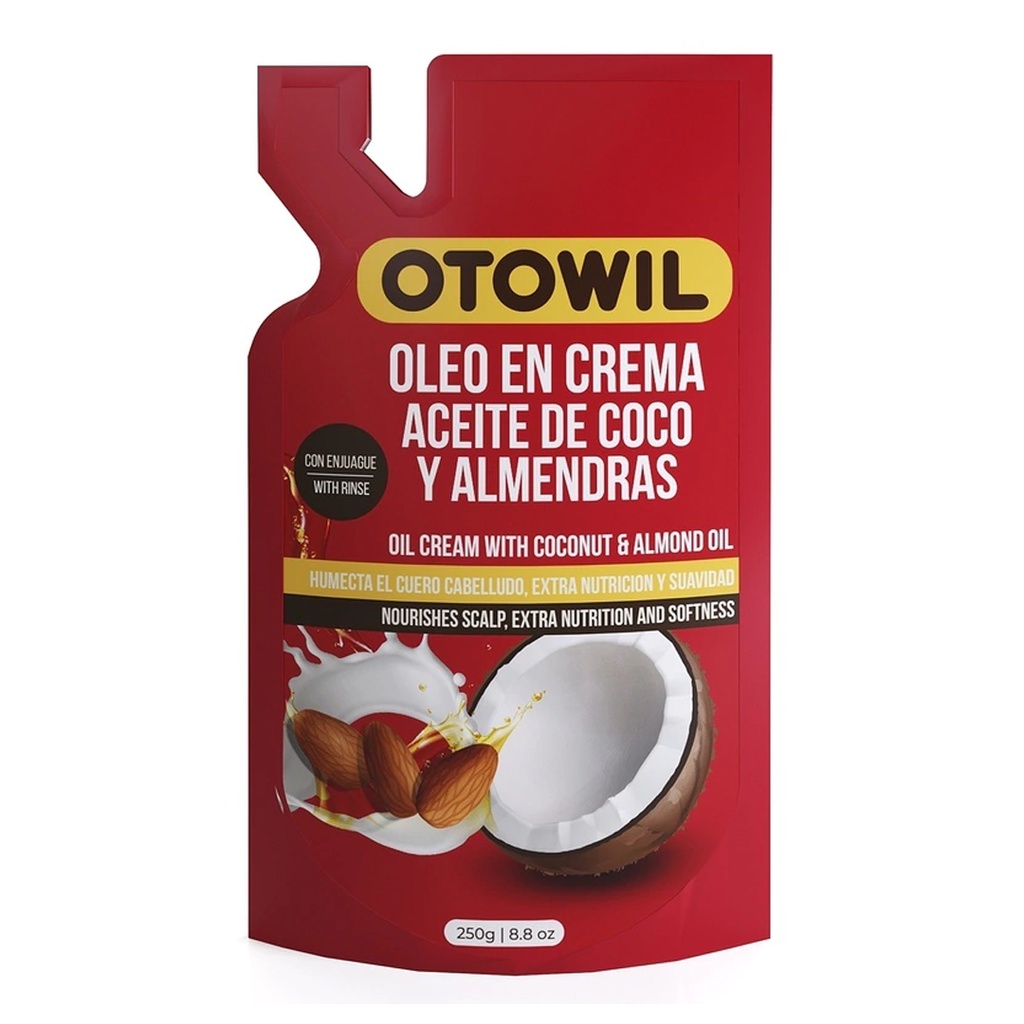 Oleo en Crema Aceite de Coco y Almendras | Doypack x 250grs. OC193