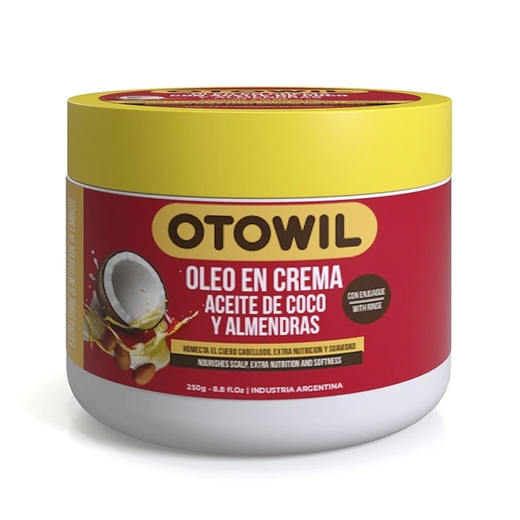 Oleo en Crema Aceite de Coco y Almendras | Pote x 250grs.   OC194