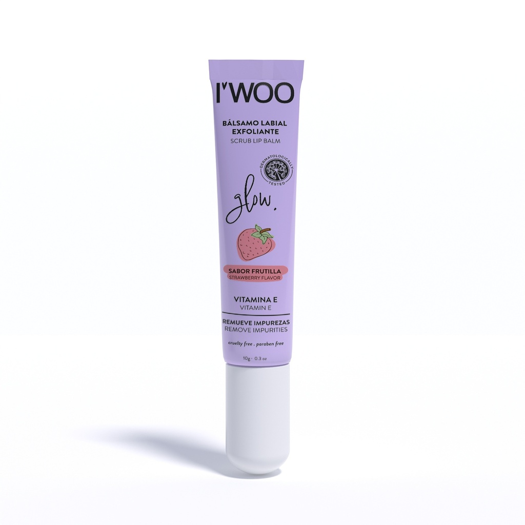 I´WOO glow Scrub de labios Frutilla  - 10 grs. OC224