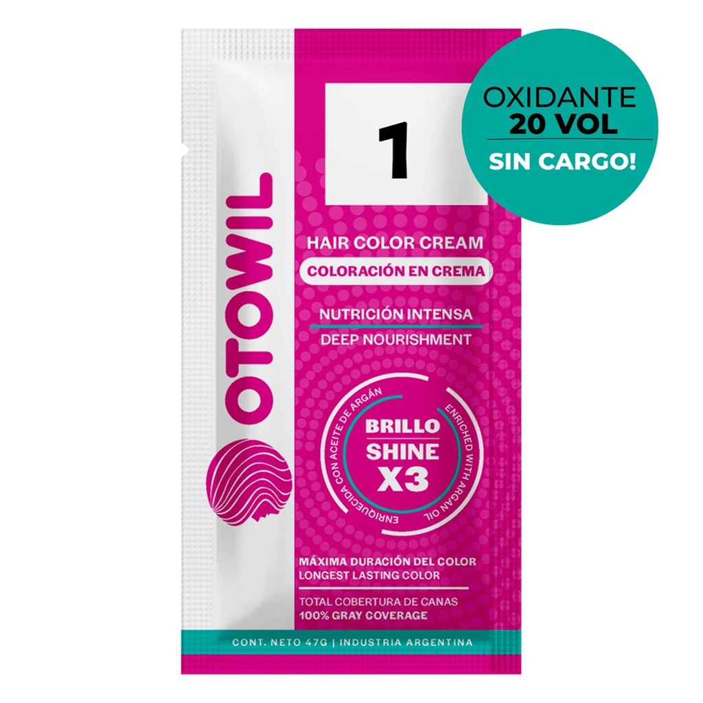  MAGIA Crema Colorante Capilar - Argán |8.33 Rubio Claro Dorado Profundo | Sobre x47grs.  OC1.8.33