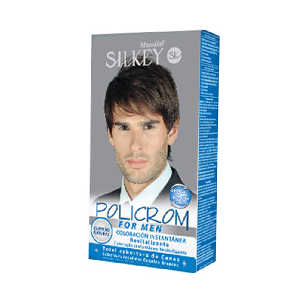 CASTAÑO NATURAL POLICROM FOR MEN KIT SK250.CN