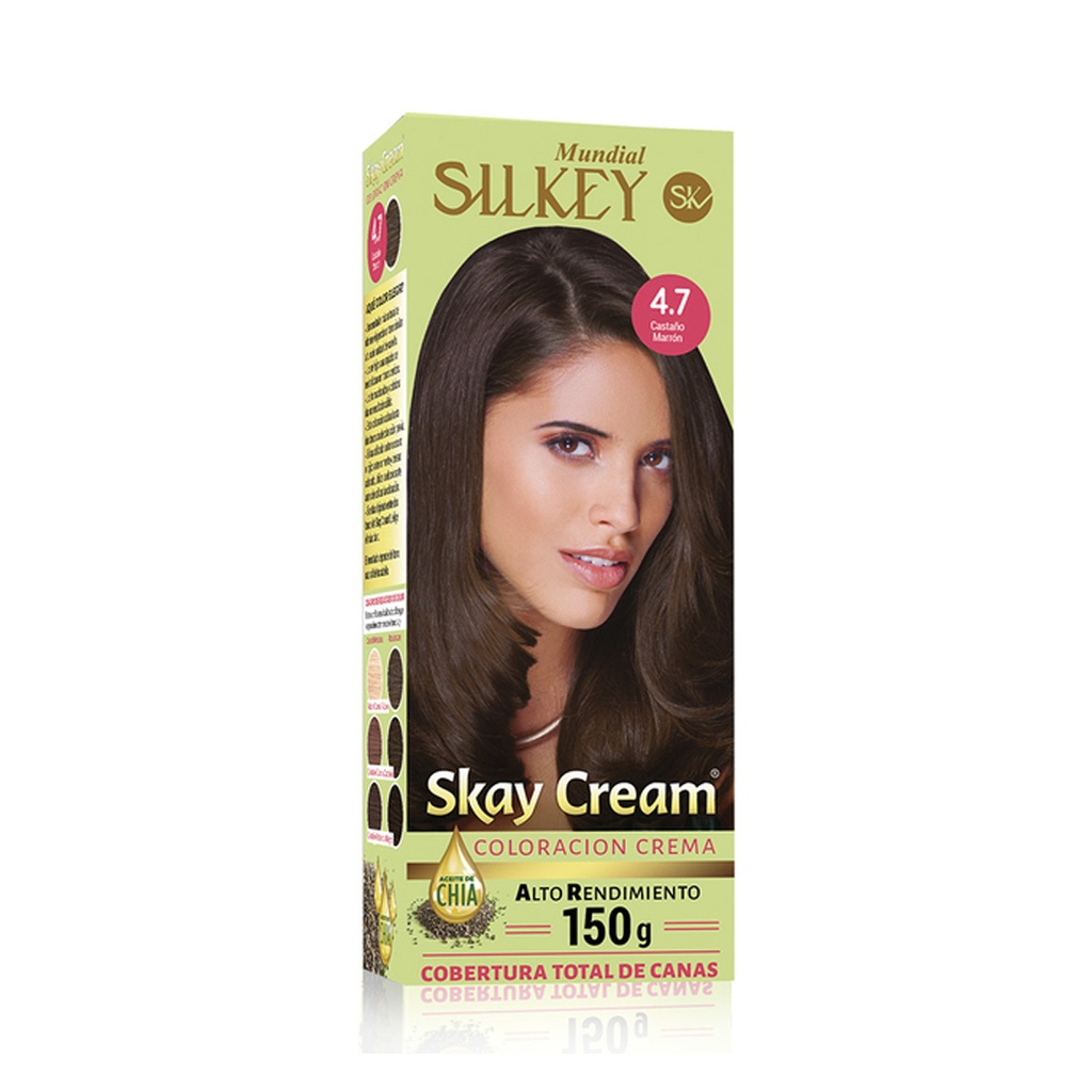 CASTAÑO MARRON SKAY CREAM ALTO RENDIMIENTO KIT SK55.4.7