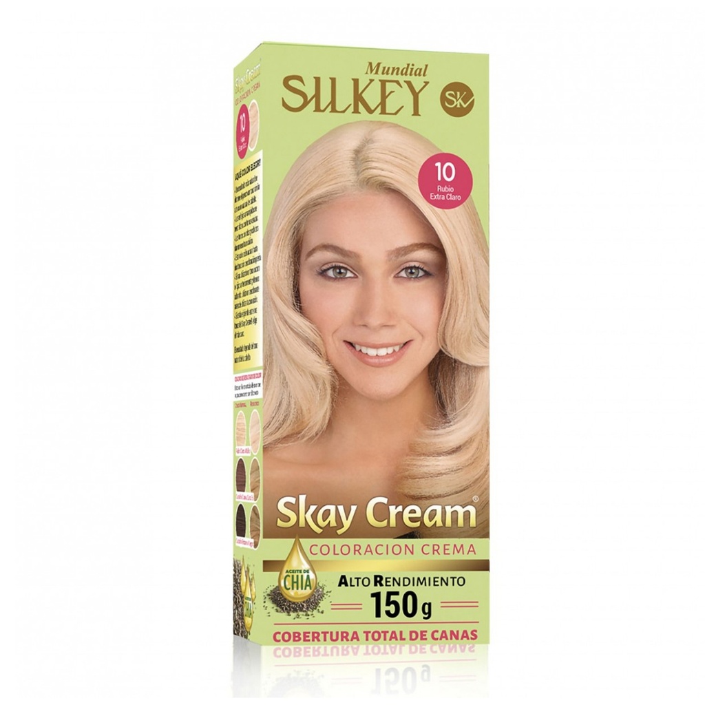 RUBIO EXTRA CLARO SKAY CREAM ALTO RENDIMIENTO KIT SK55.10