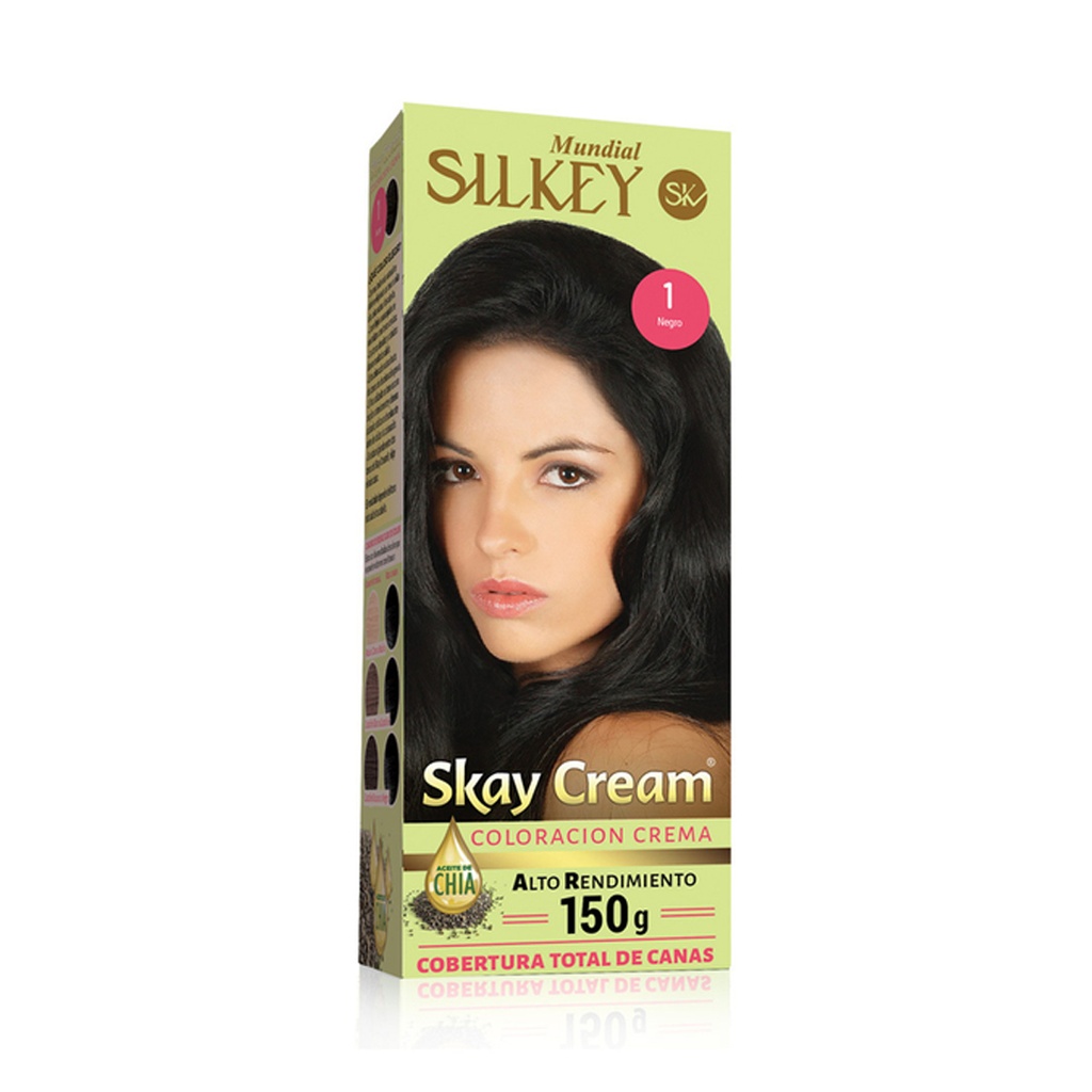 NEGRO SKAY CREAM ALTO RENDIMIENTO KIT SK55.1