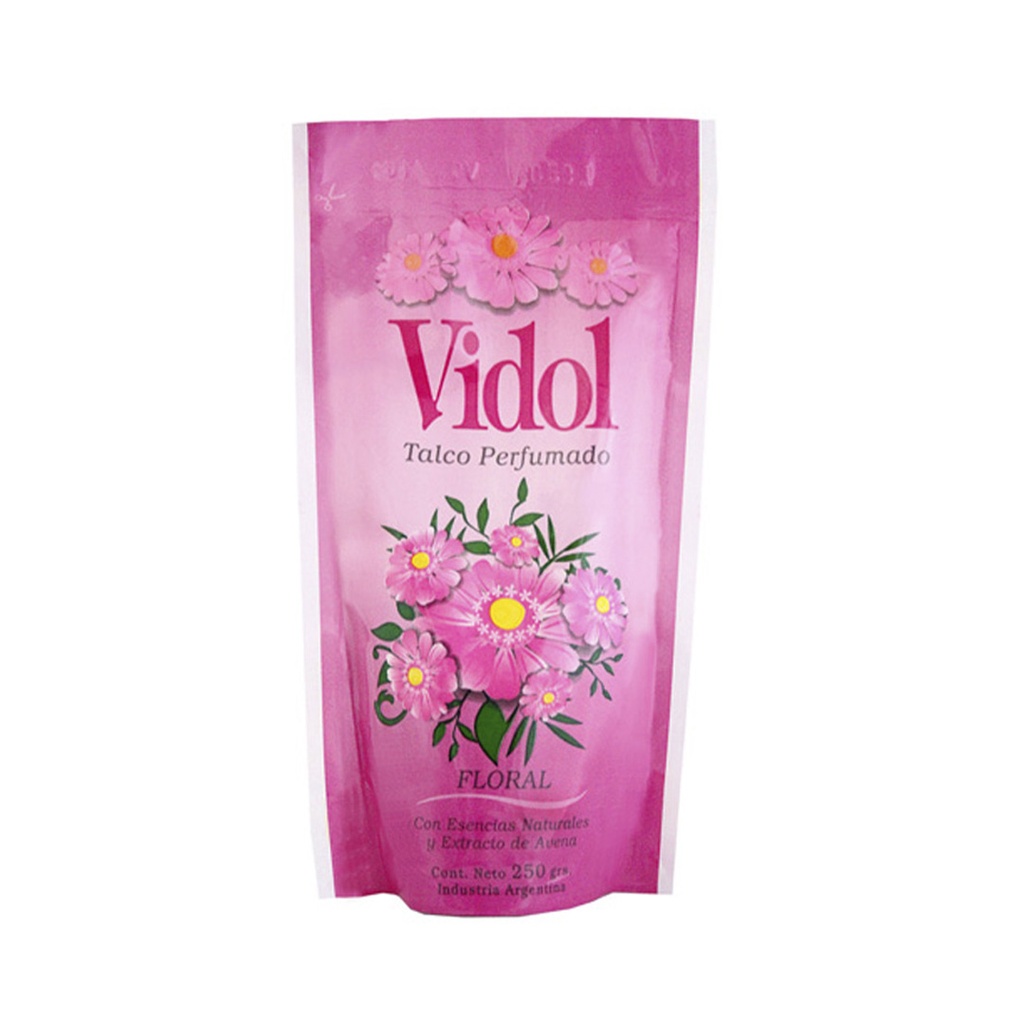 Talco Perfumado Vidol c/Avena x 250 grs. (Bolsa) VID594