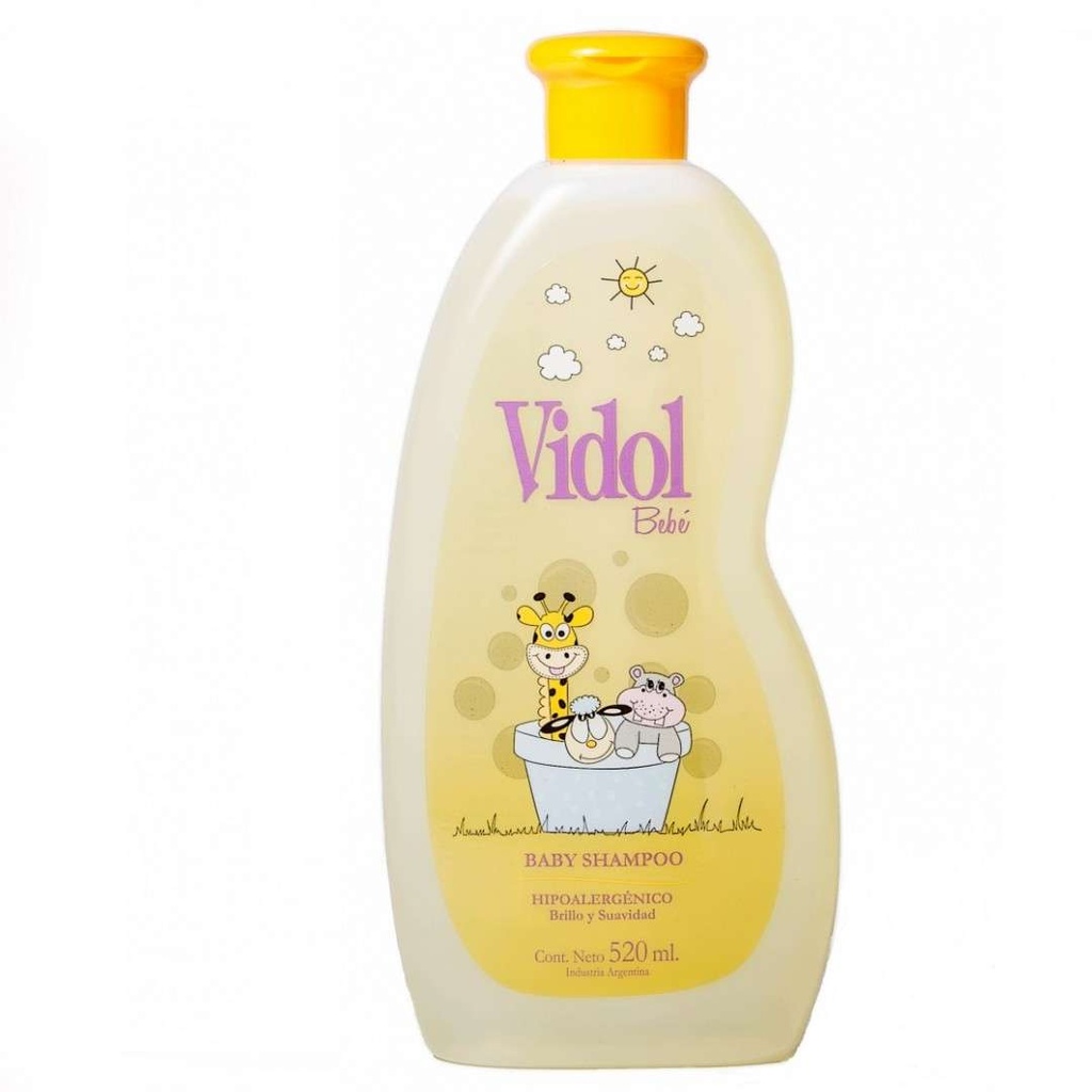 Shampoo Vidol Bebé x 500 ml. VID604