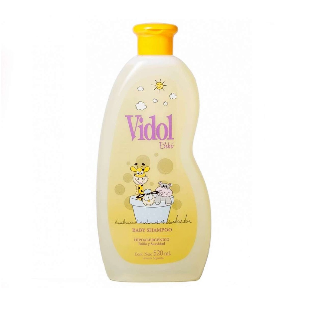 Shampoo Vidol Bebé x 500 ml. VID604