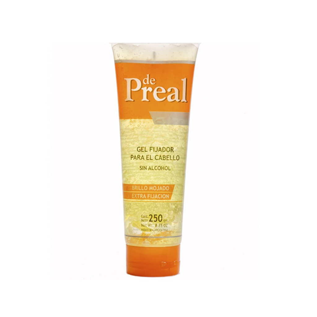 Gel Fijador de Preal Brillo Mojado Pomo x 250 grs. VID534