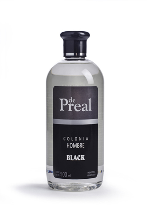 Colonia de Preal PET x 500 ml. Hombre (Black) VID566