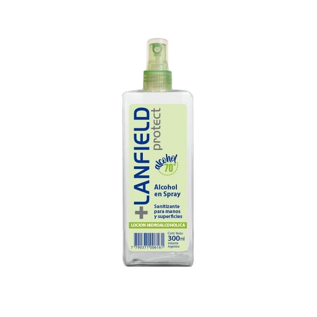 Alcohol Liquido en Spray Lanfield x 300 ml. VID705