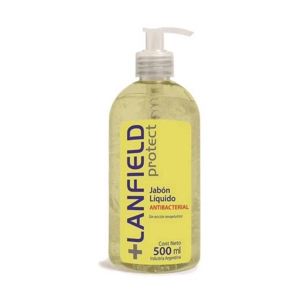 Jabon Antibacterial Lanfield x 500 ml.  (Bomba Dosificadora) VID711