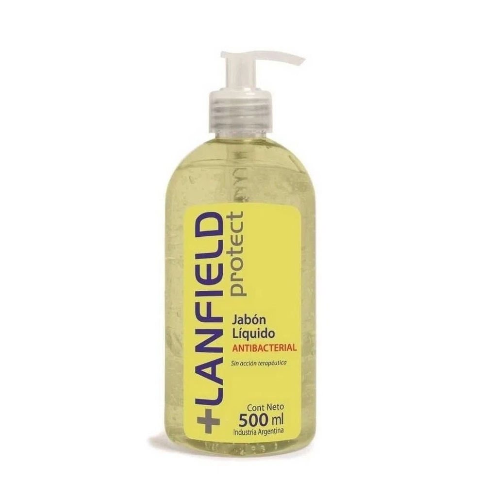 Jabon Antibacterial Lanfield x 500 ml.  (Bomba Dosificadora) VID711