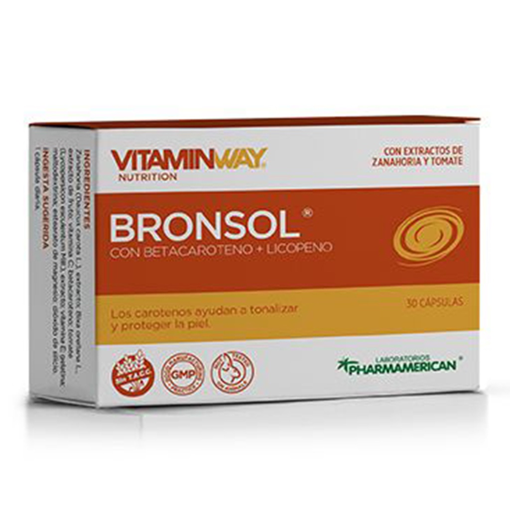 BRONSOL VITAMIN WAY - Estuche x 30 cápsulas BRONSOL VITAMIN WAY - Estuche x 30 cápsulas AQ29