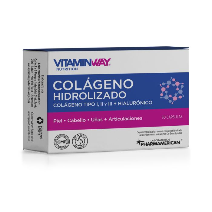 COLAGENO HIDROLIZADO Estuche x 30 cápsulas COLAGENO HIDROLIZADO Estuche x 30 cápsulas AQ174