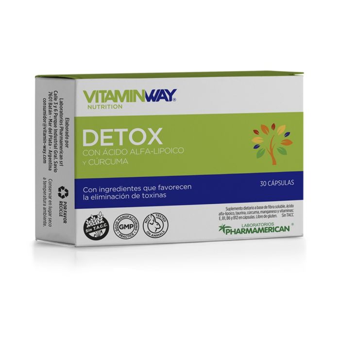 DETOX VITAMIN WAY - Estuche x 30 cápsulas AQ66