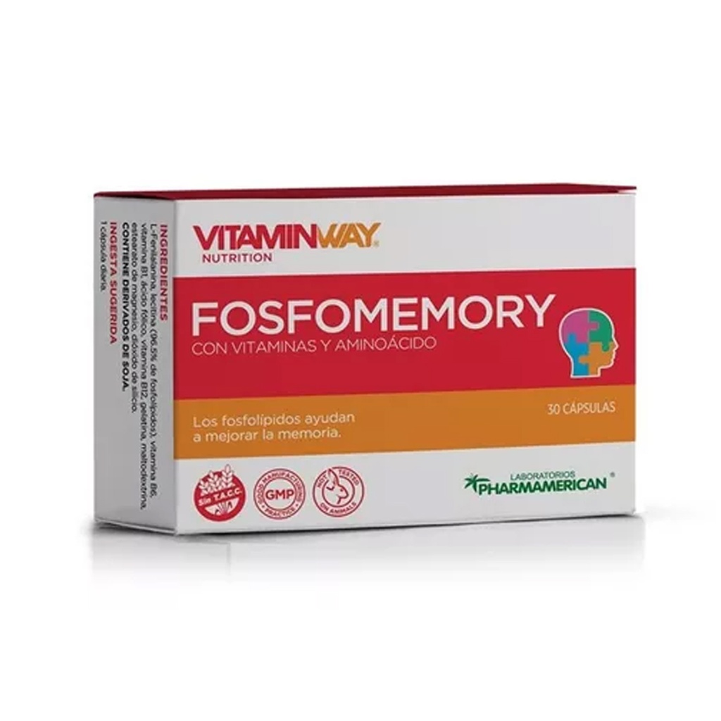 FOSFOMEMORY PLUS VW x 30 cápsulas FOSFOMEMORY PLUS VW x 30 cápsulas