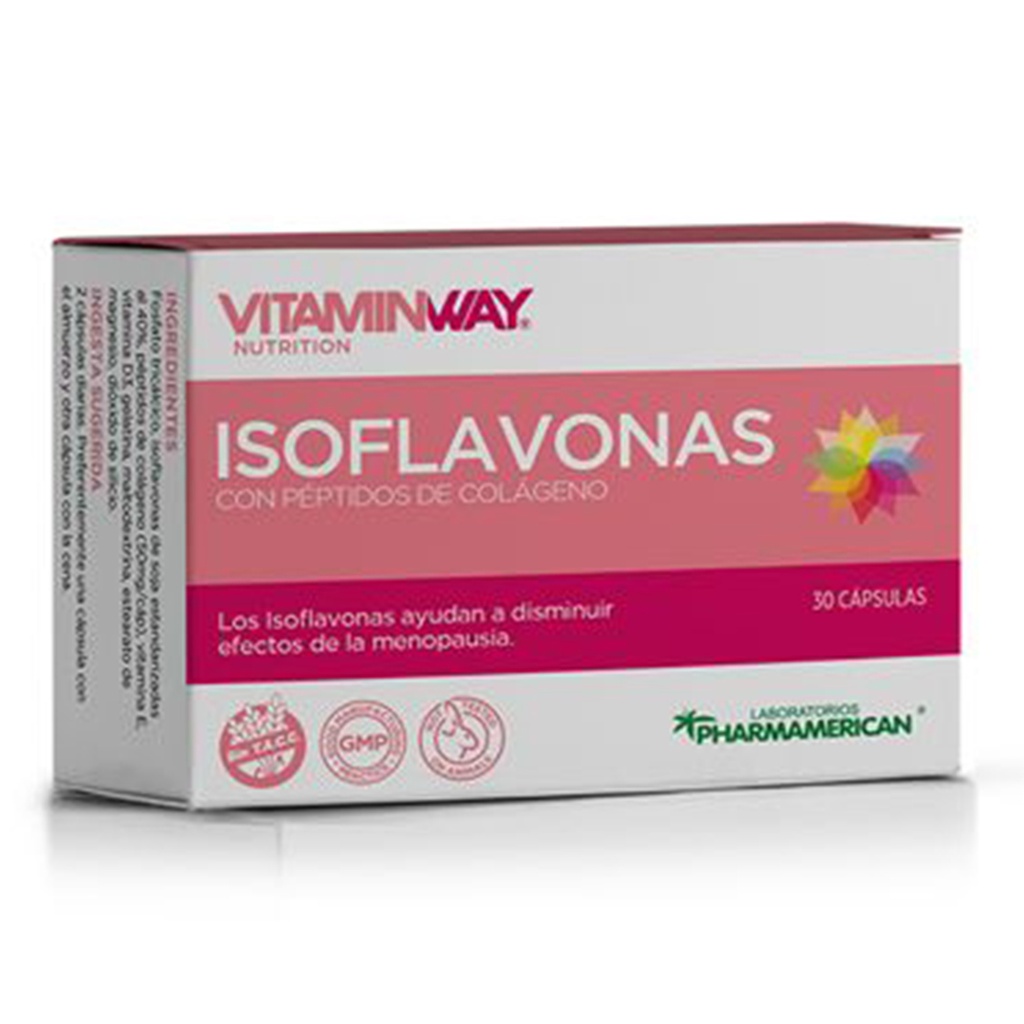 ISOFLAVONAS VITAMIN WAY - Estuche x 30 cápsulas ISOFLAVONAS VITAMIN WAY - Estuche x 30 cápsulas AQ95