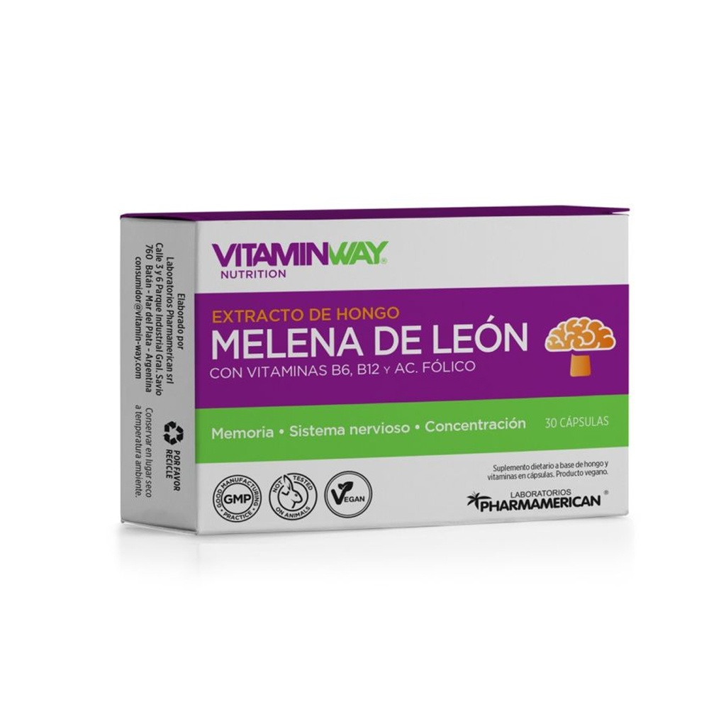 MELENA DE LEON VW x 30 cápsulas AQ195