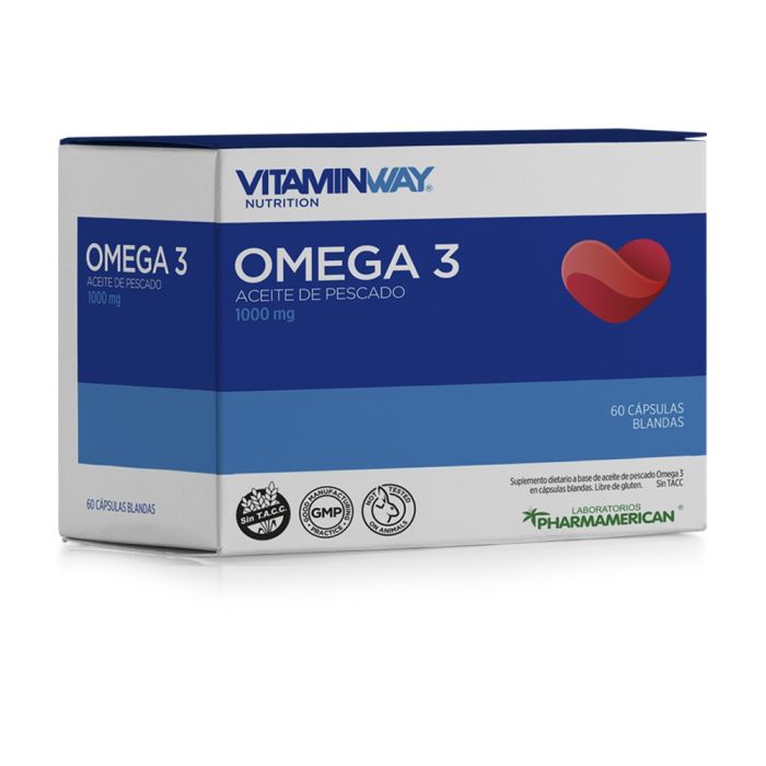 OMEGA 3 VITAMIN WAY - Estuche x 30 cápsulas AQ178