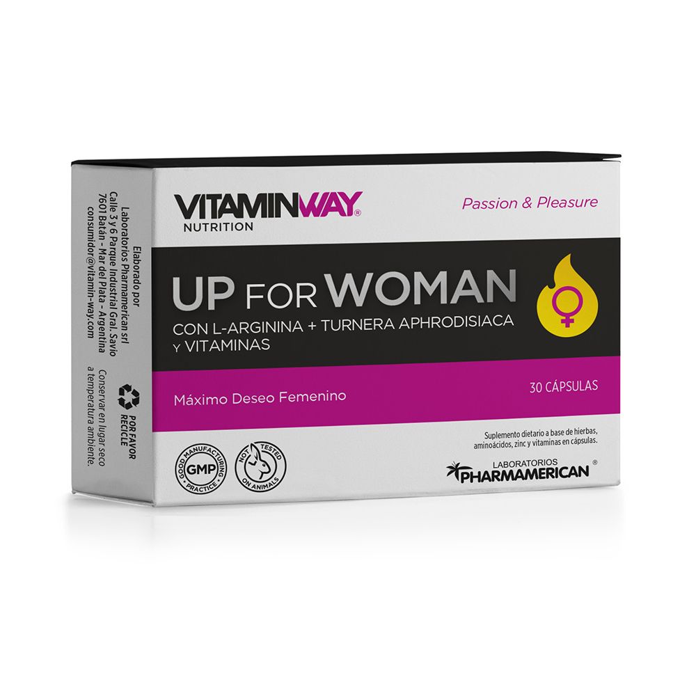 UP FOR WOMAN VITAMIN WAY - Estuche x 30 cápsulas AQ183