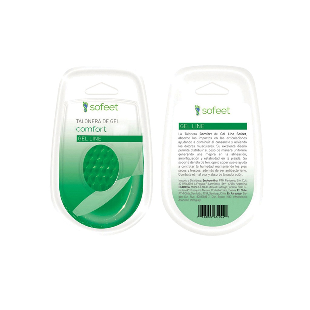 TALONERA COMFOR GEL x PAR - SO - UNICO PATCH U U