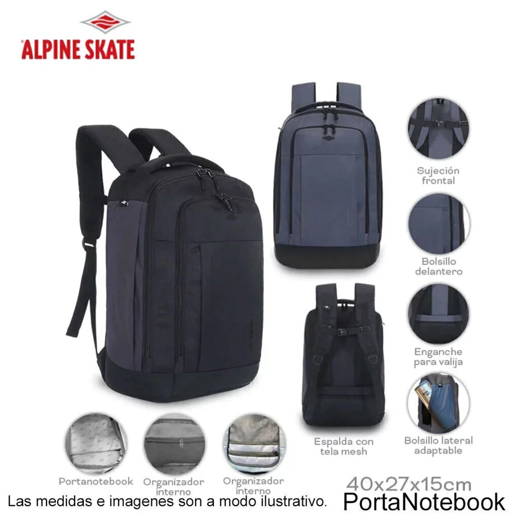 MOCHILA ALPINE SKATE MA6969