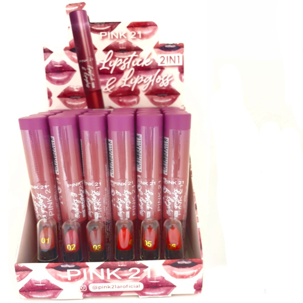 BRILLO + LÁPIZ LABIAL                                PK6361