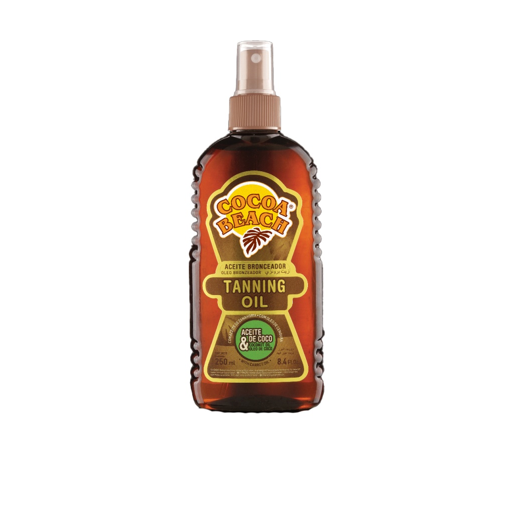 Aceite Bronceador 250ml Spray Cocoa Beach AG365