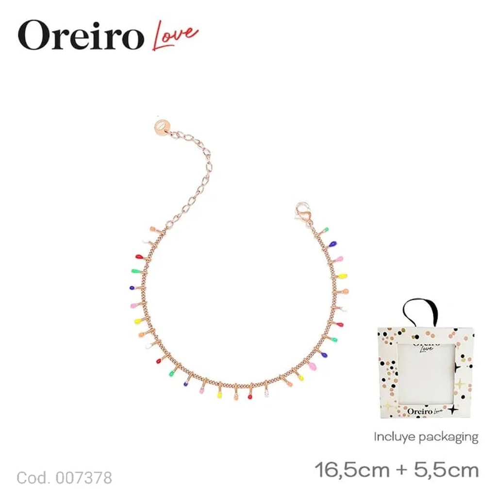 PULSERA ACERO OREIRO                            AC7378
