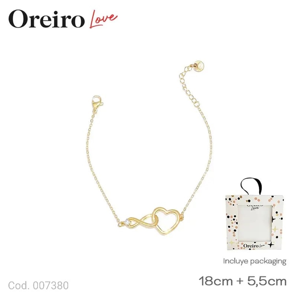 PULSERA ACERO OREIRO               AC7380               